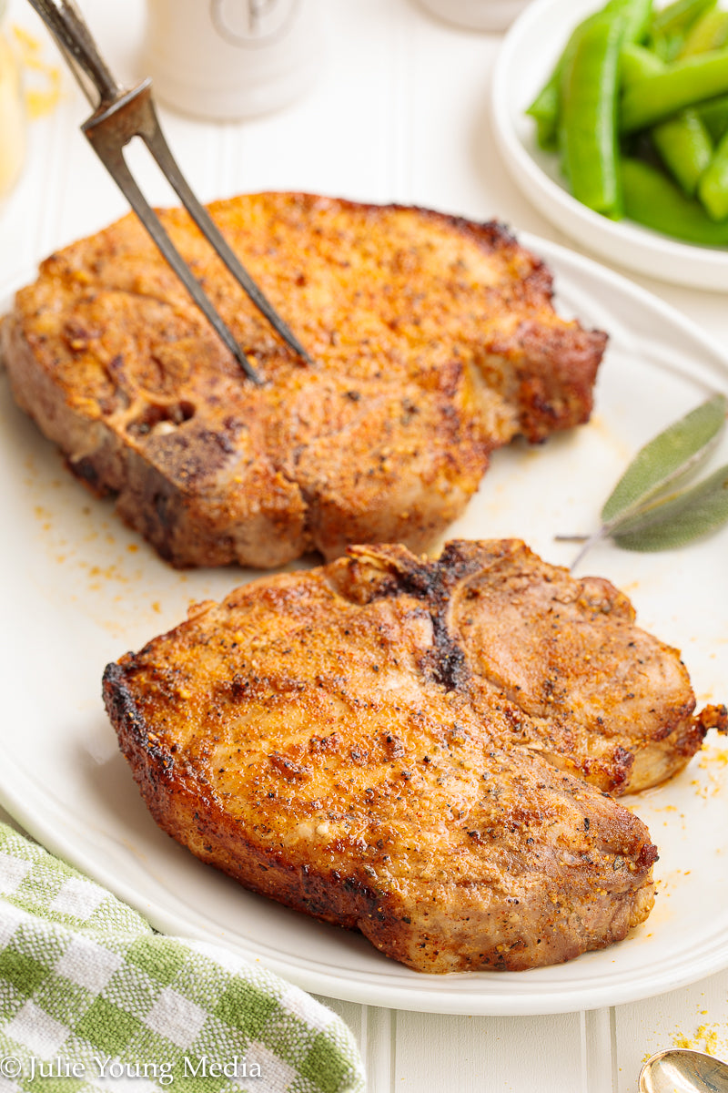 Air Fryer Bone In Pork Chops