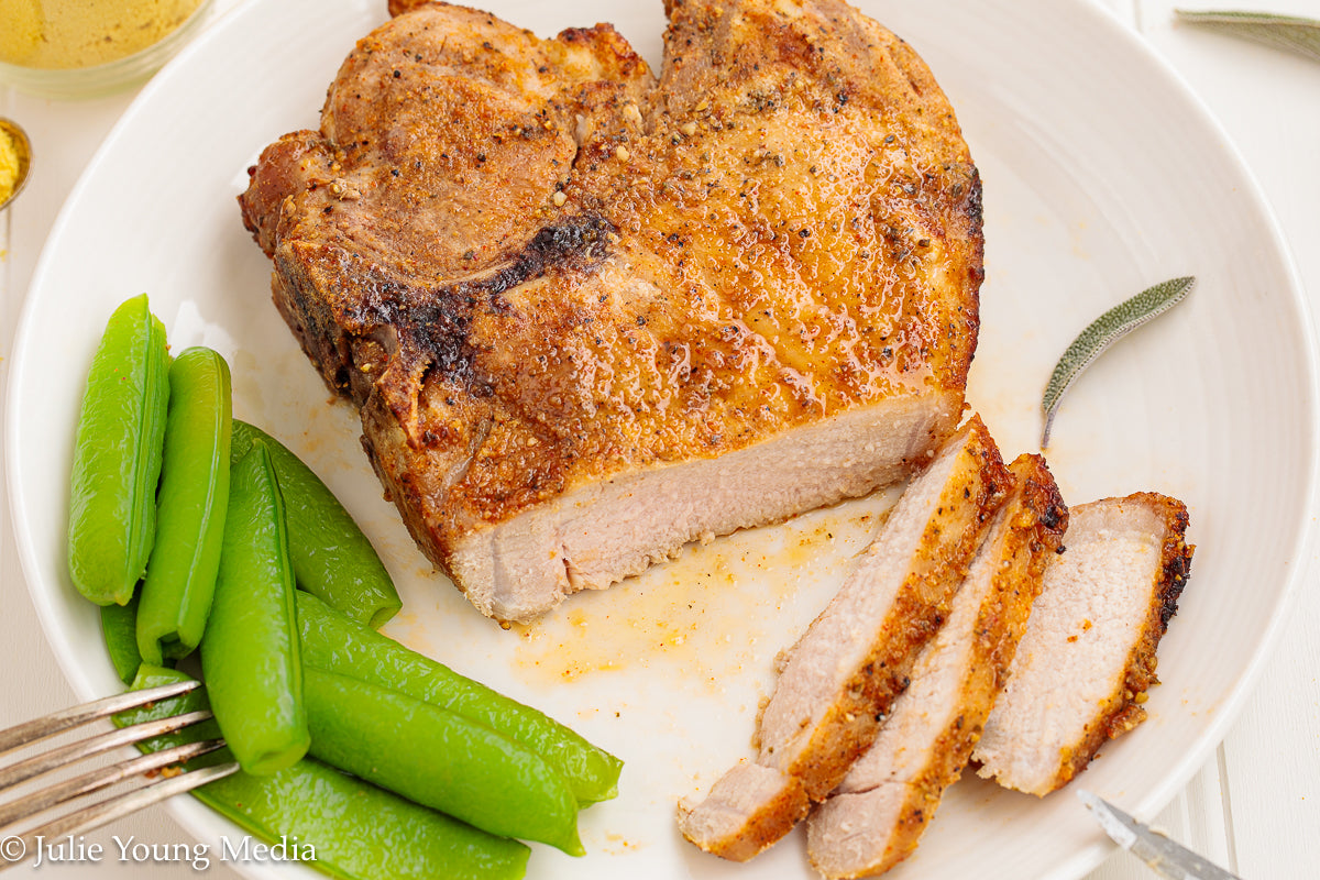 Air Fryer Bone In Pork Chops
