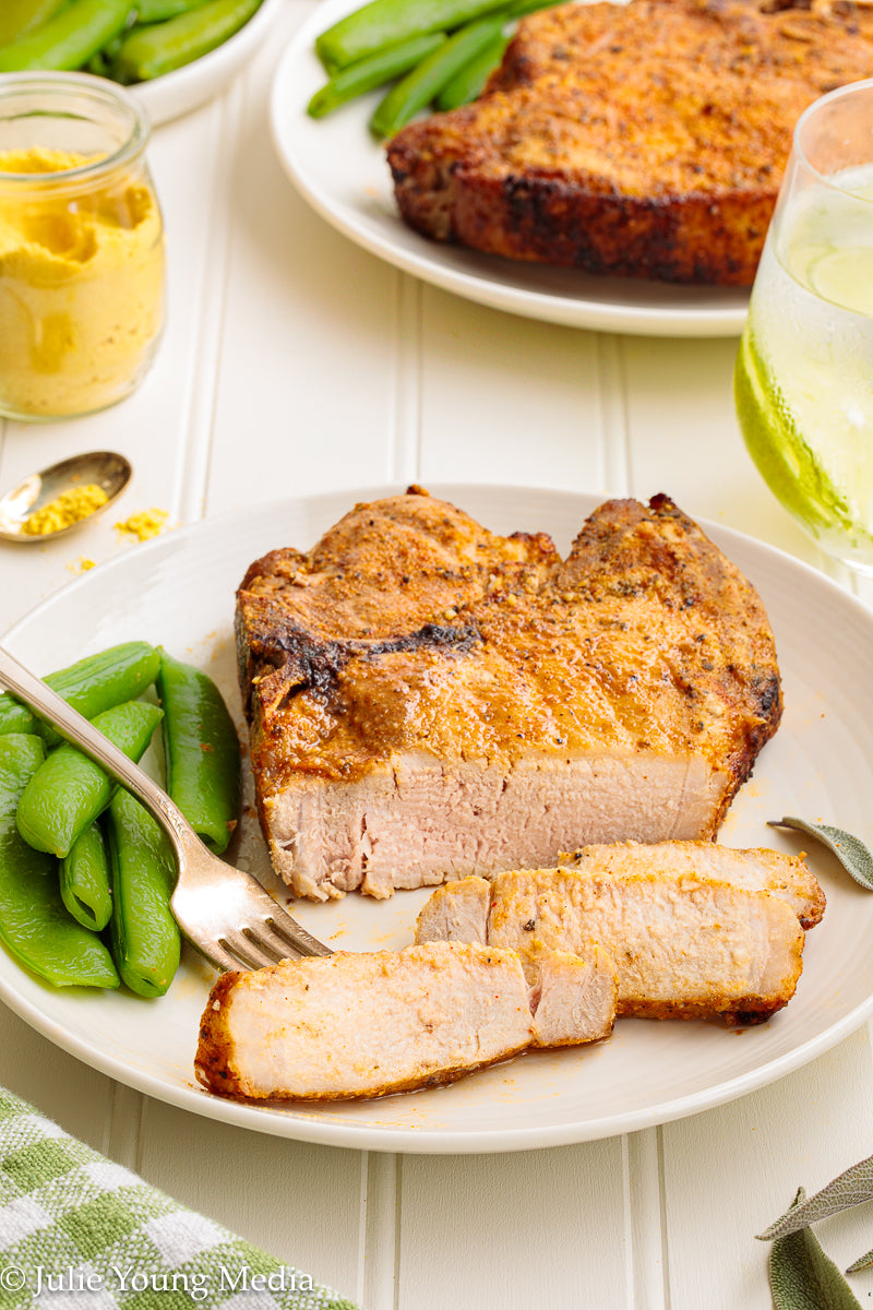 Air Fryer Bone In Pork Chops