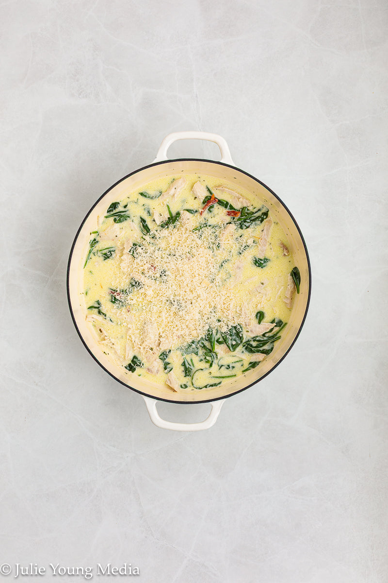 Creamy Boursin Chicken Pasta