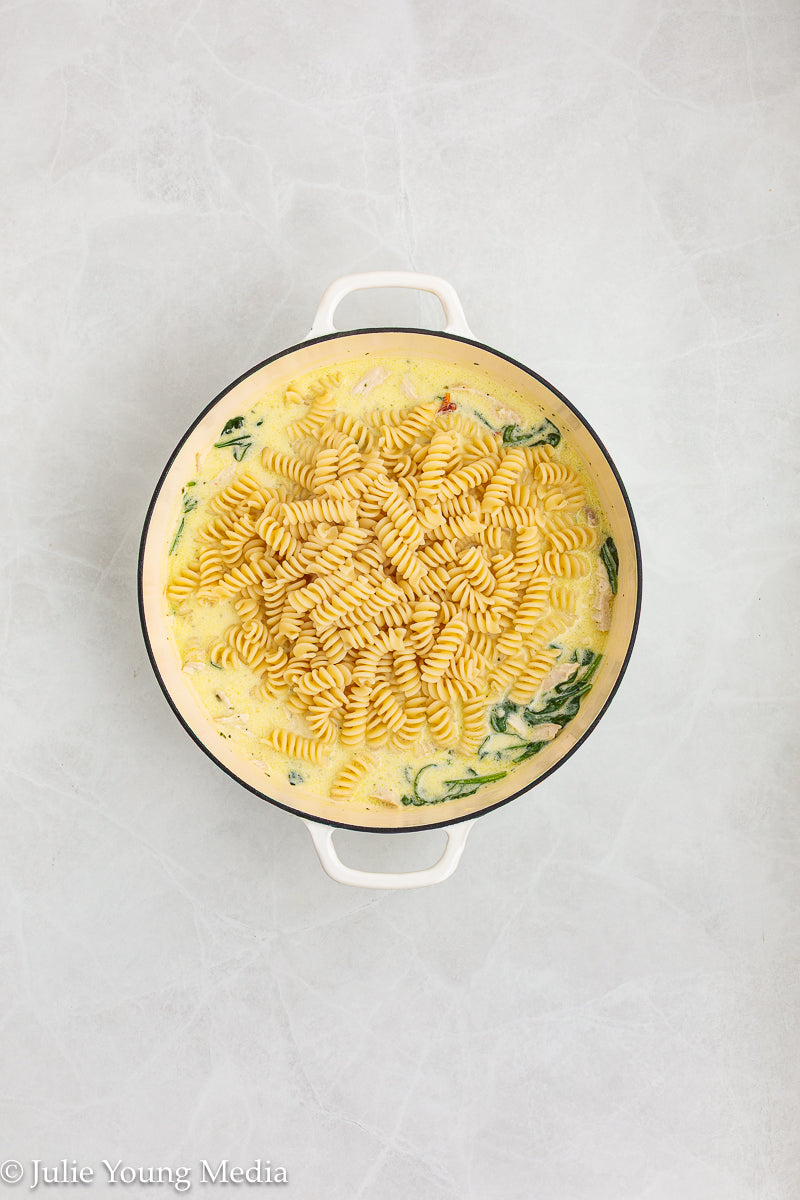 Creamy Boursin Chicken Pasta