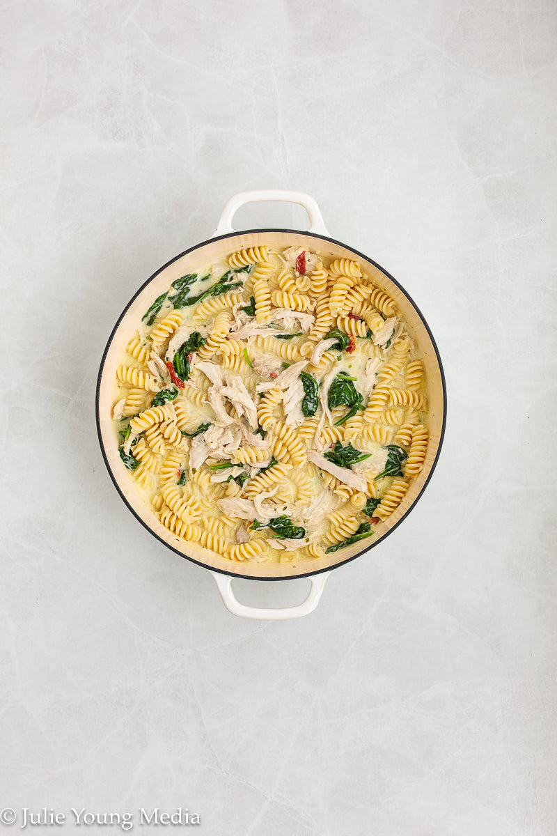 Creamy Boursin Chicken Pasta