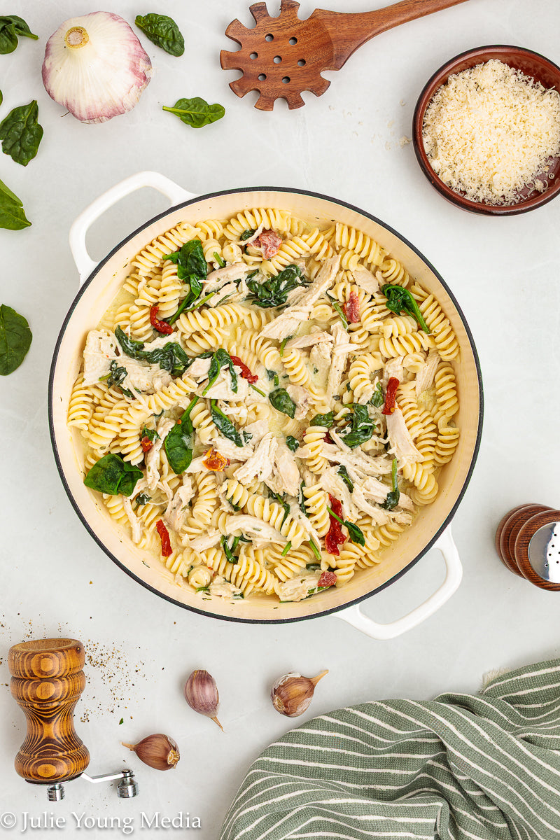 Creamy Boursin Chicken Pasta