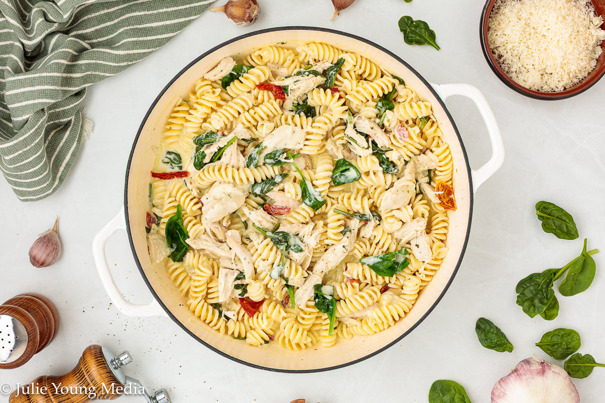 Creamy Boursin Chicken Pasta
