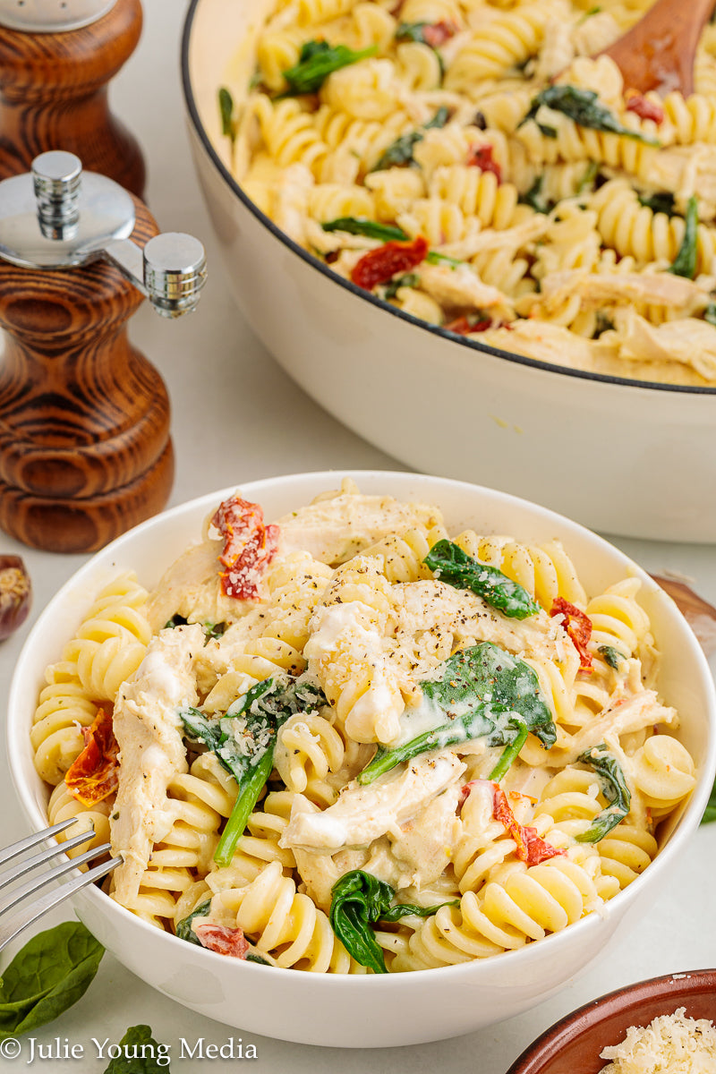 Creamy Boursin Chicken Pasta