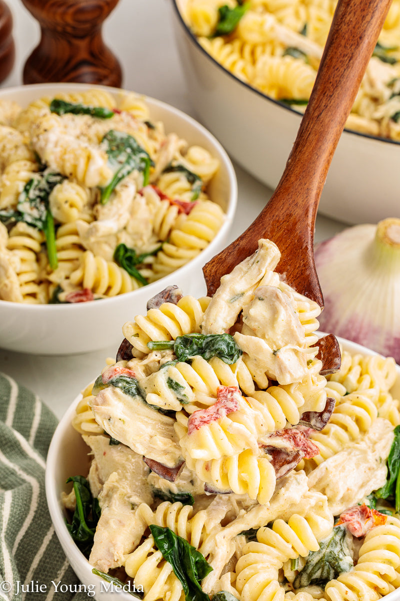 Creamy Boursin Chicken Pasta