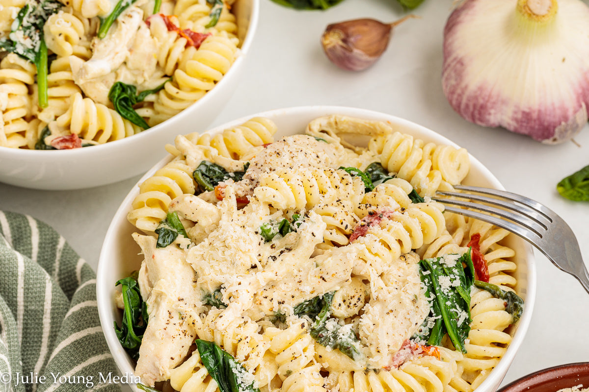 Creamy Boursin Chicken Pasta