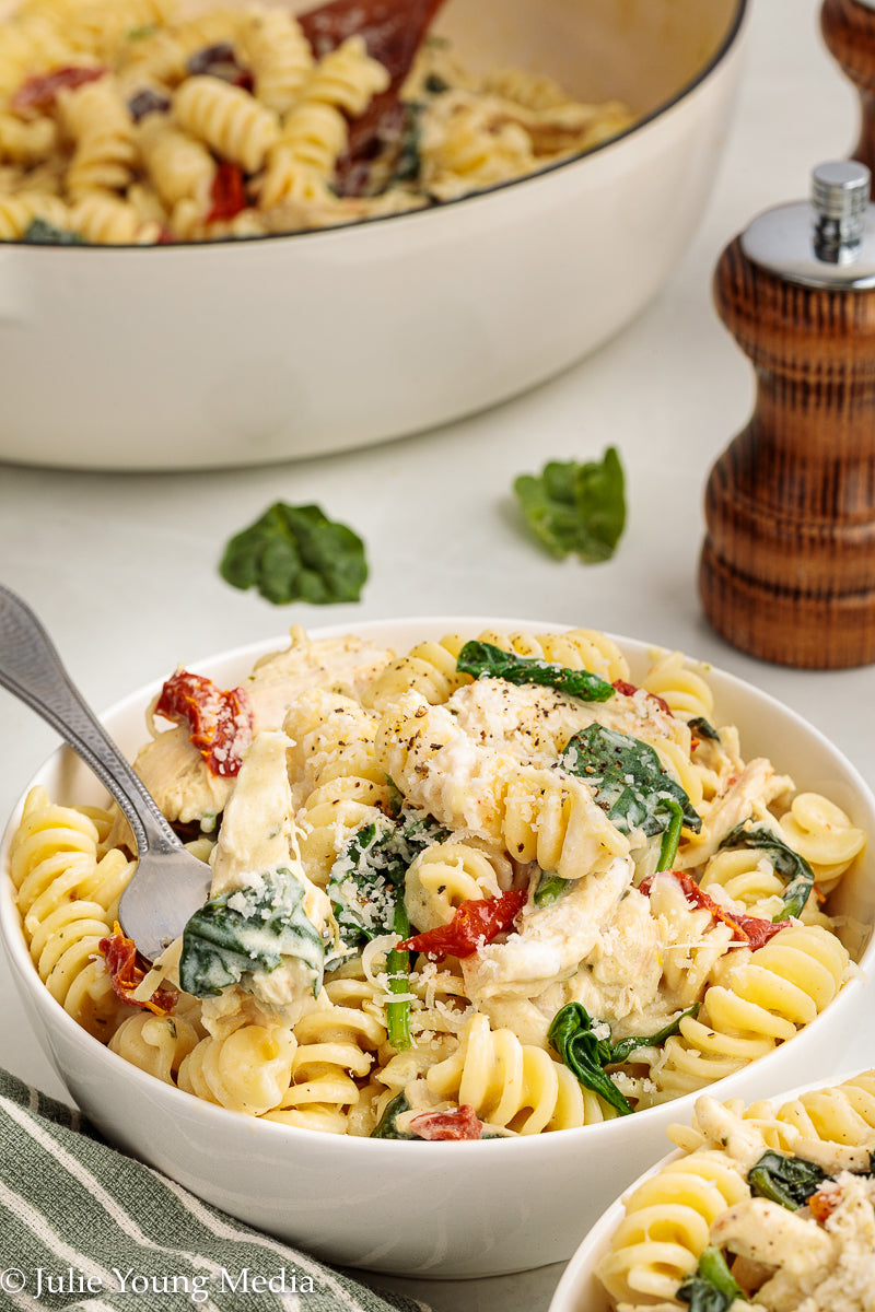 Creamy Boursin Chicken Pasta
