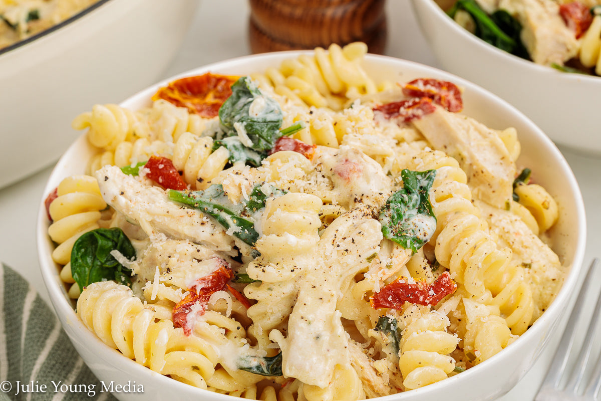 Creamy Boursin Chicken Pasta