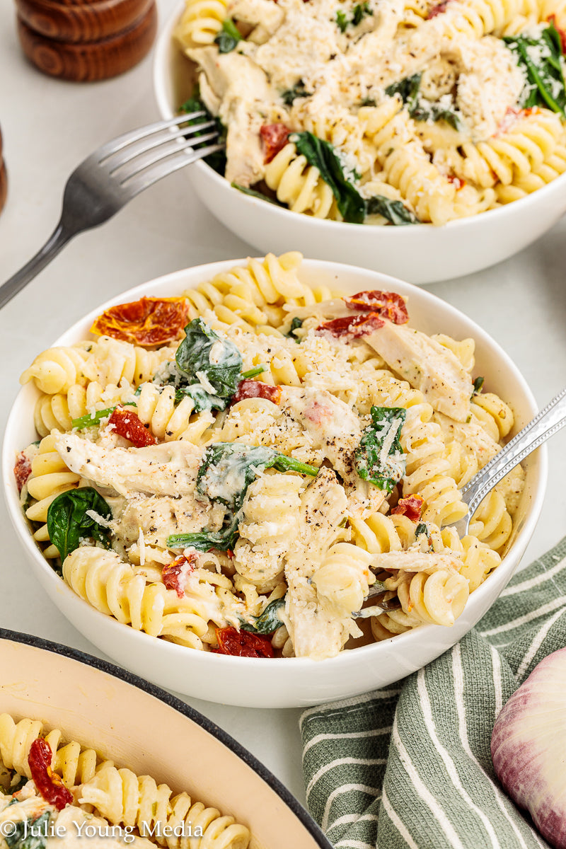 Creamy Boursin Chicken Pasta