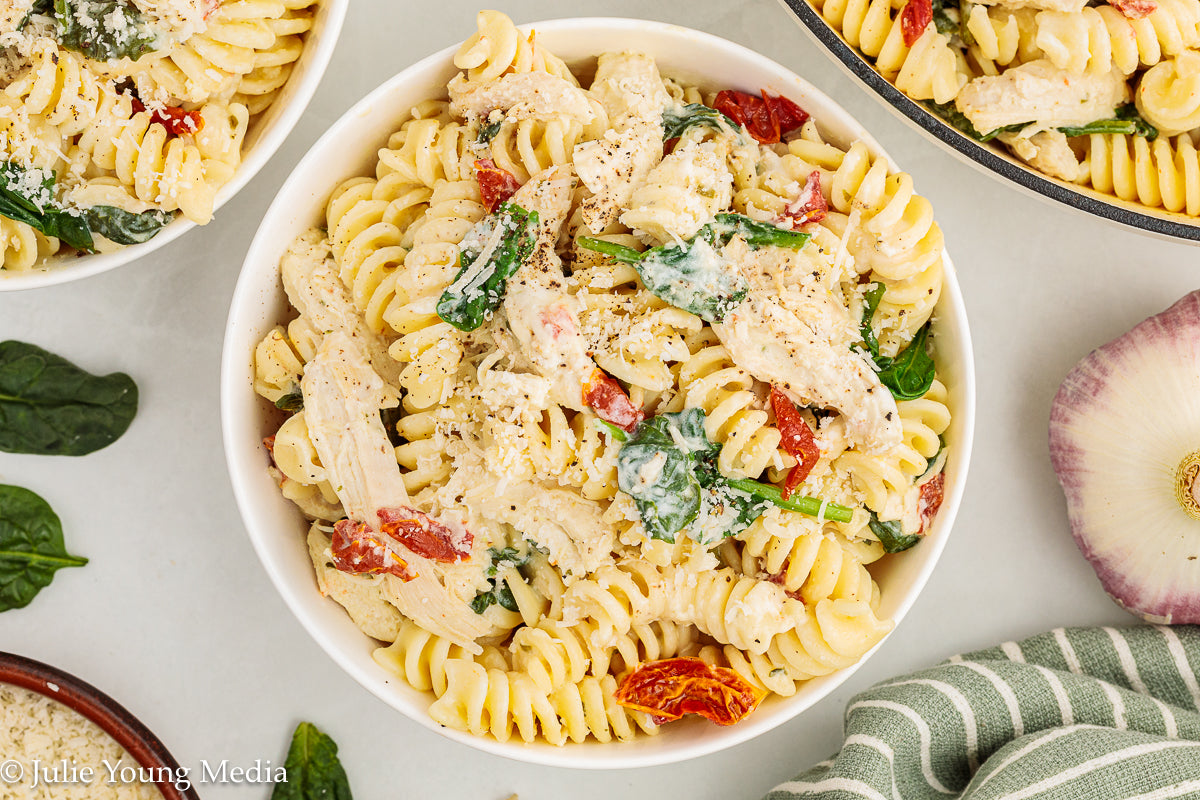 Creamy Boursin Chicken Pasta