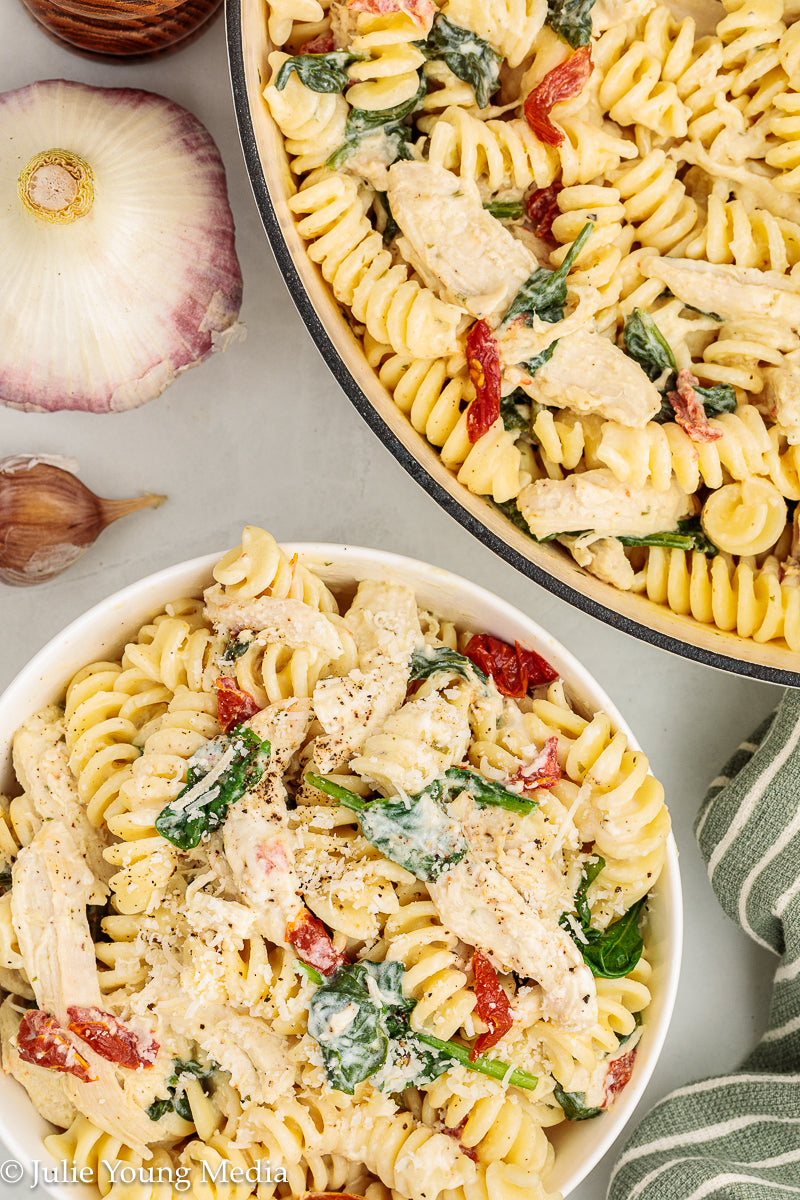 Creamy Boursin Chicken Pasta