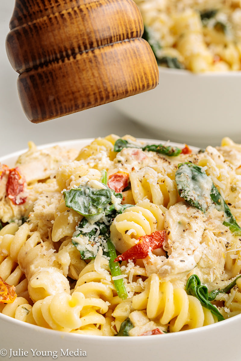 Creamy Boursin Chicken Pasta
