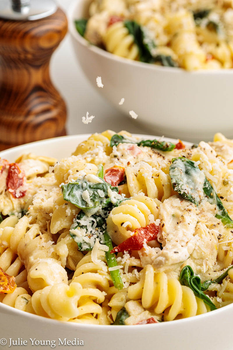 Creamy Boursin Chicken Pasta