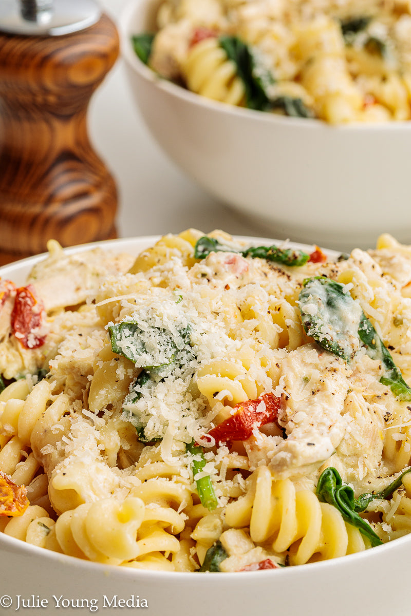 Creamy Boursin Chicken Pasta