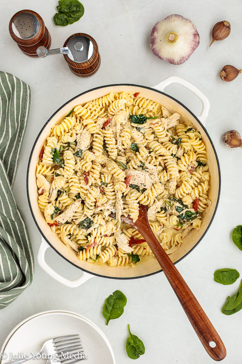 Creamy Boursin Chicken Pasta