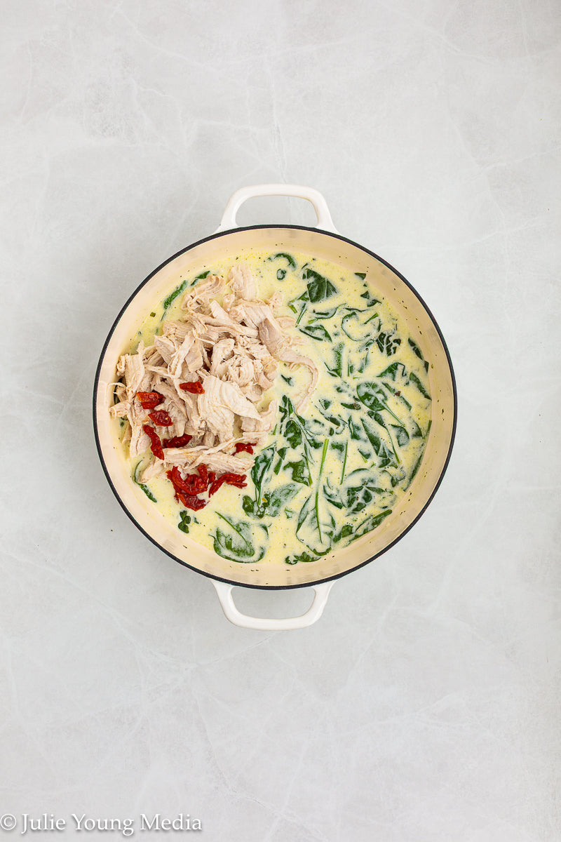 Creamy Boursin Chicken Pasta