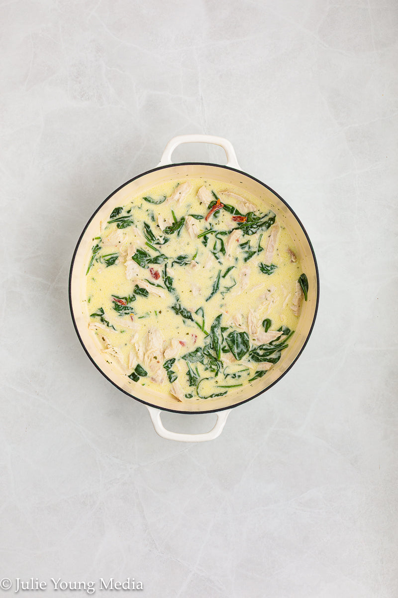 Creamy Boursin Chicken Pasta