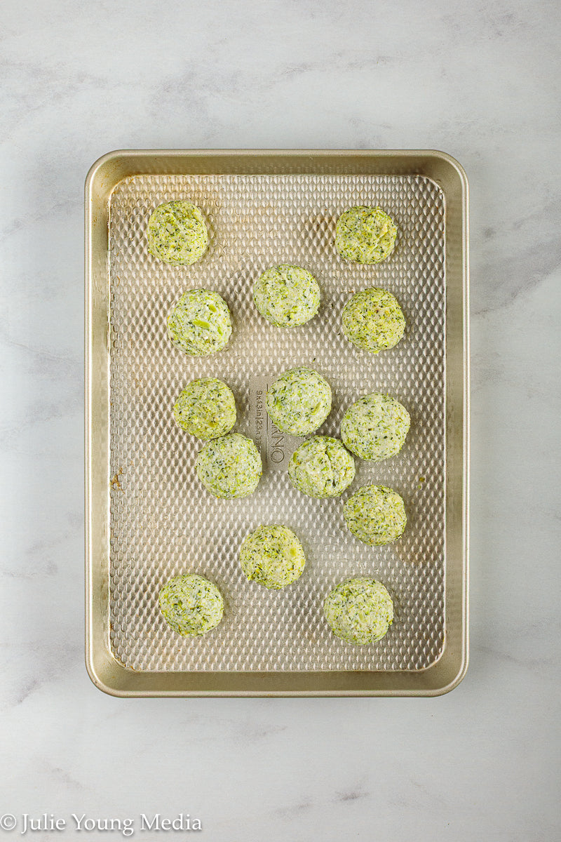 Broccoli Ricotta Gnudi with Browned Butter and Sage