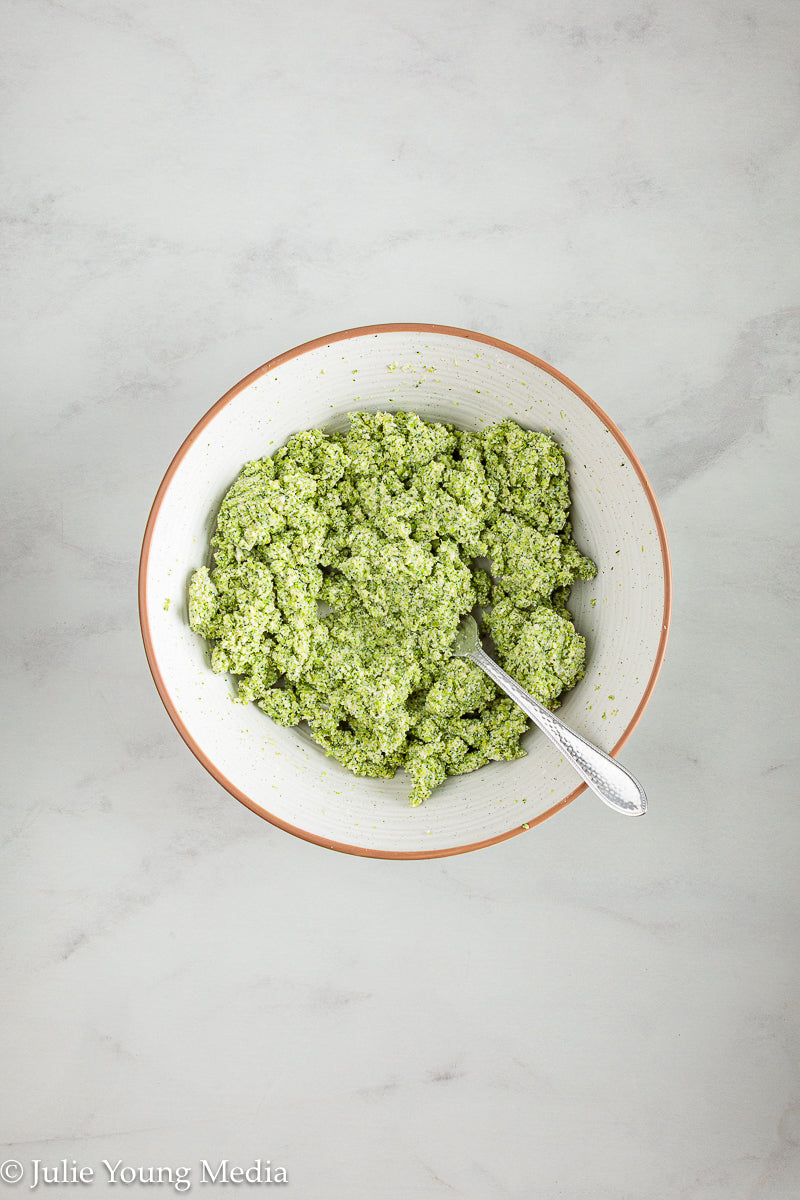 Broccoli Ricotta Gnudi with Browned Butter and Sage