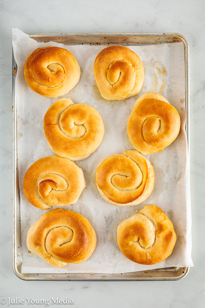 Mallorcan-Inspired Enseimadas (Buttery Spiral Yeast Pastries)