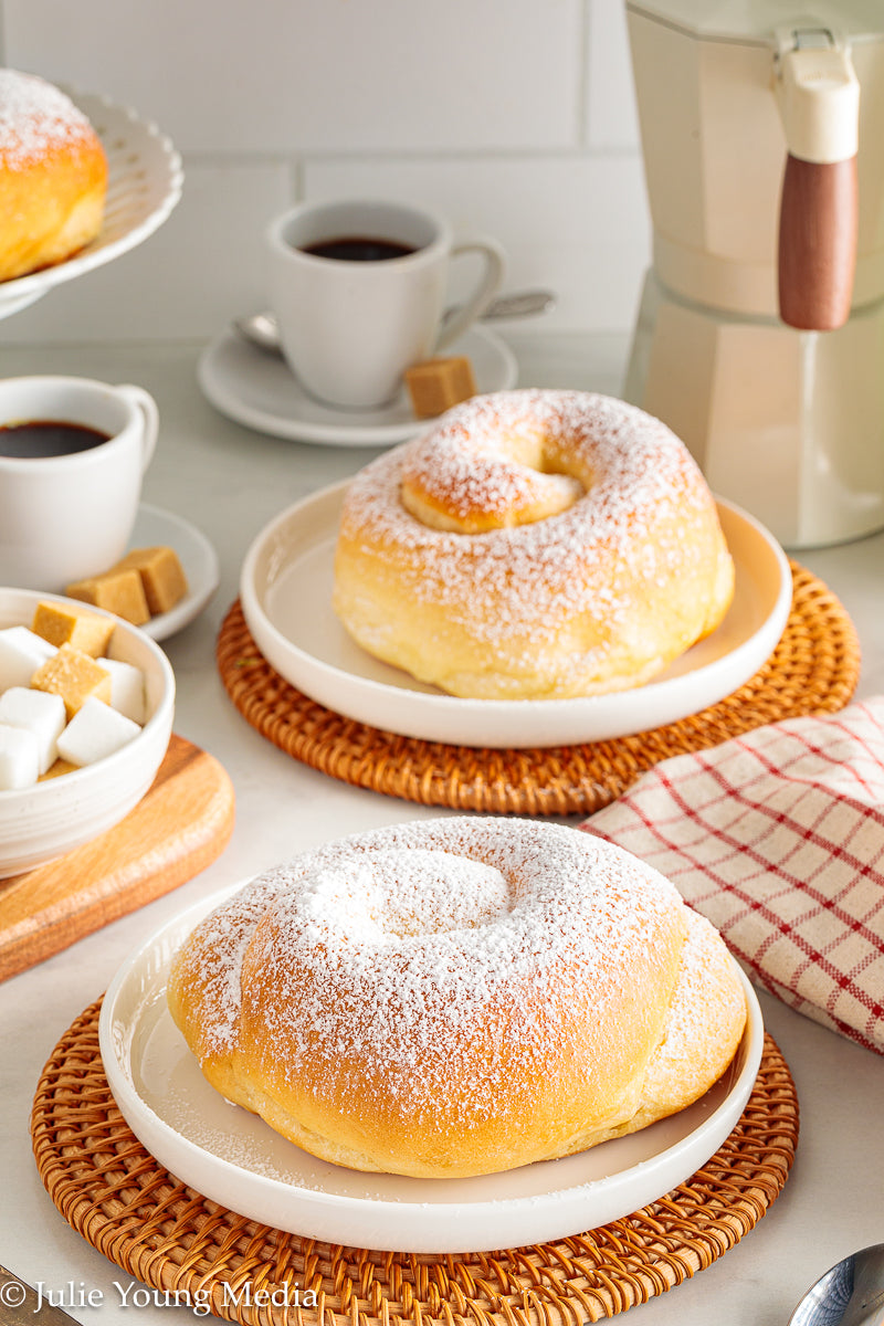 Mallorcan-Inspired Enseimadas (Buttery Spiral Yeast Pastries)