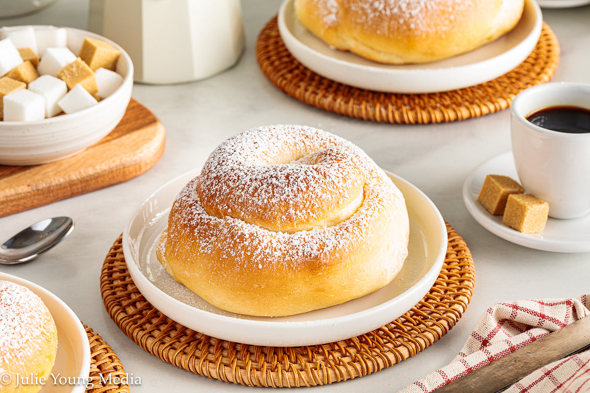 Mallorcan-Inspired Enseimadas (Buttery Spiral Yeast Pastries)