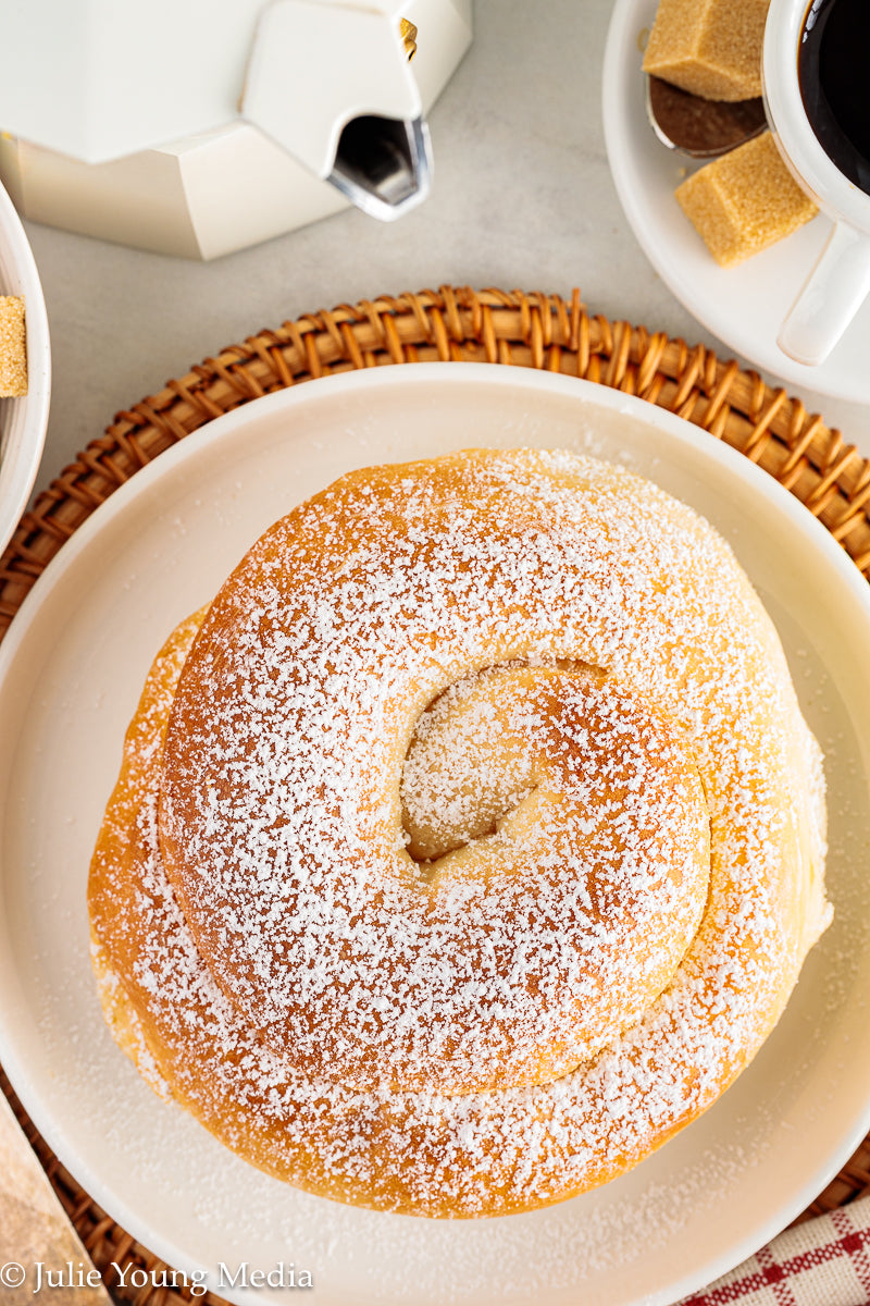 Mallorcan-Inspired Enseimadas (Buttery Spiral Yeast Pastries)