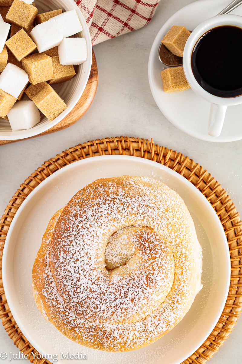 Mallorcan-Inspired Enseimadas (Buttery Spiral Yeast Pastries)