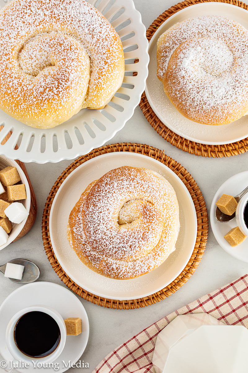 Mallorcan-Inspired Enseimadas (Buttery Spiral Yeast Pastries)
