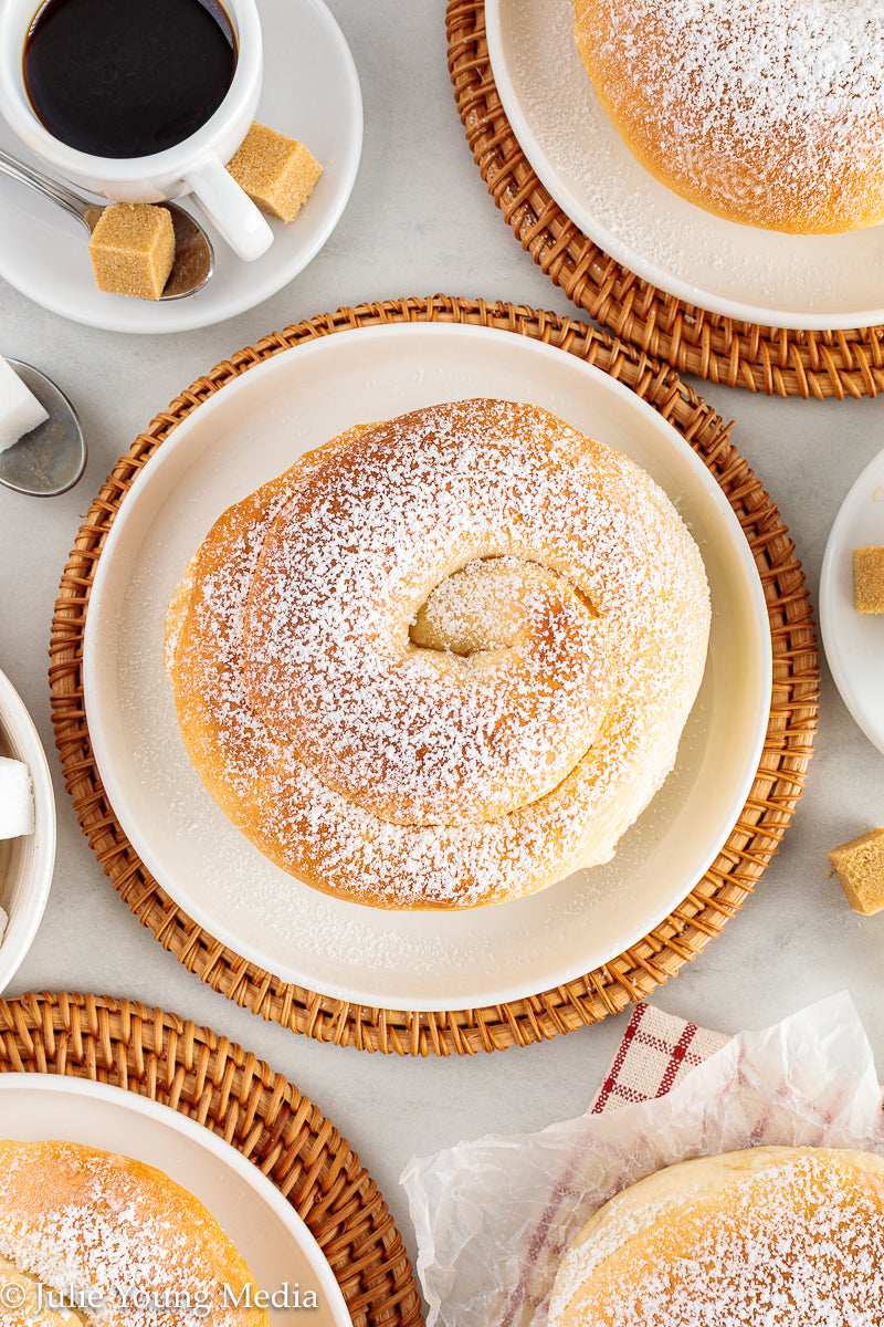 Mallorcan-Inspired Enseimadas (Buttery Spiral Yeast Pastries)