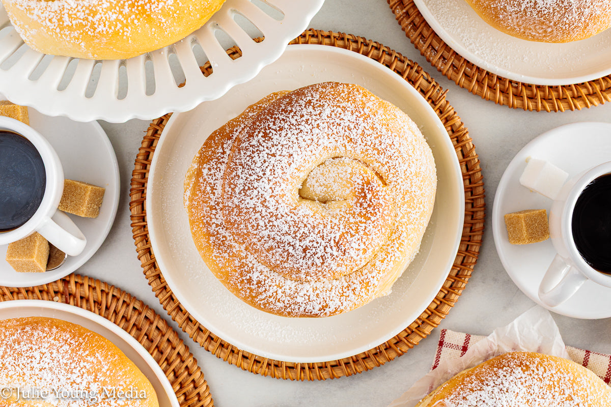 Mallorcan-Inspired Enseimadas (Buttery Spiral Yeast Pastries)