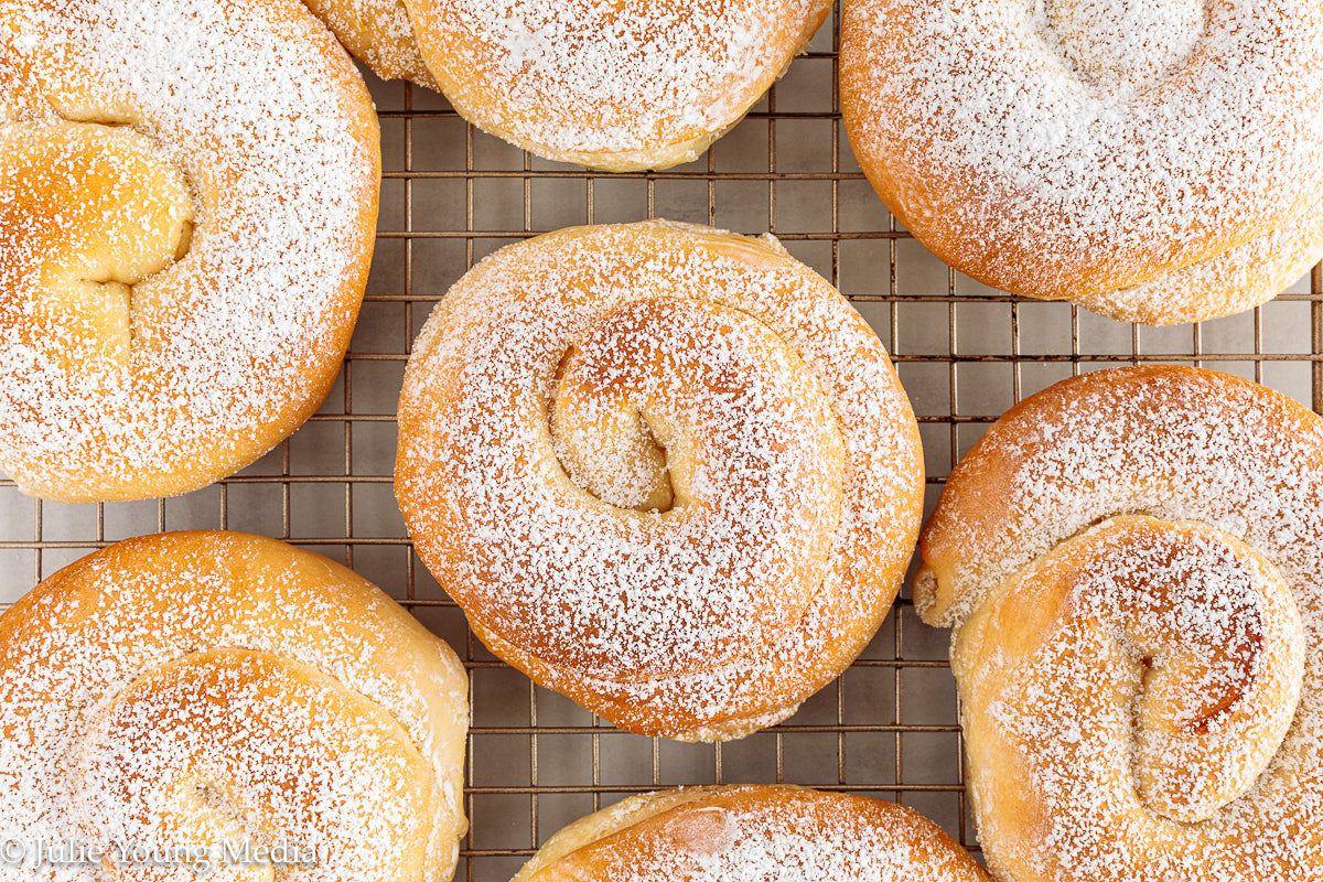 Mallorcan-Inspired Enseimadas (Buttery Spiral Yeast Pastries)