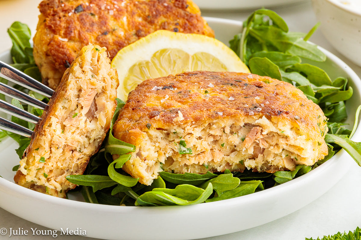 Canned Salmon Patties
