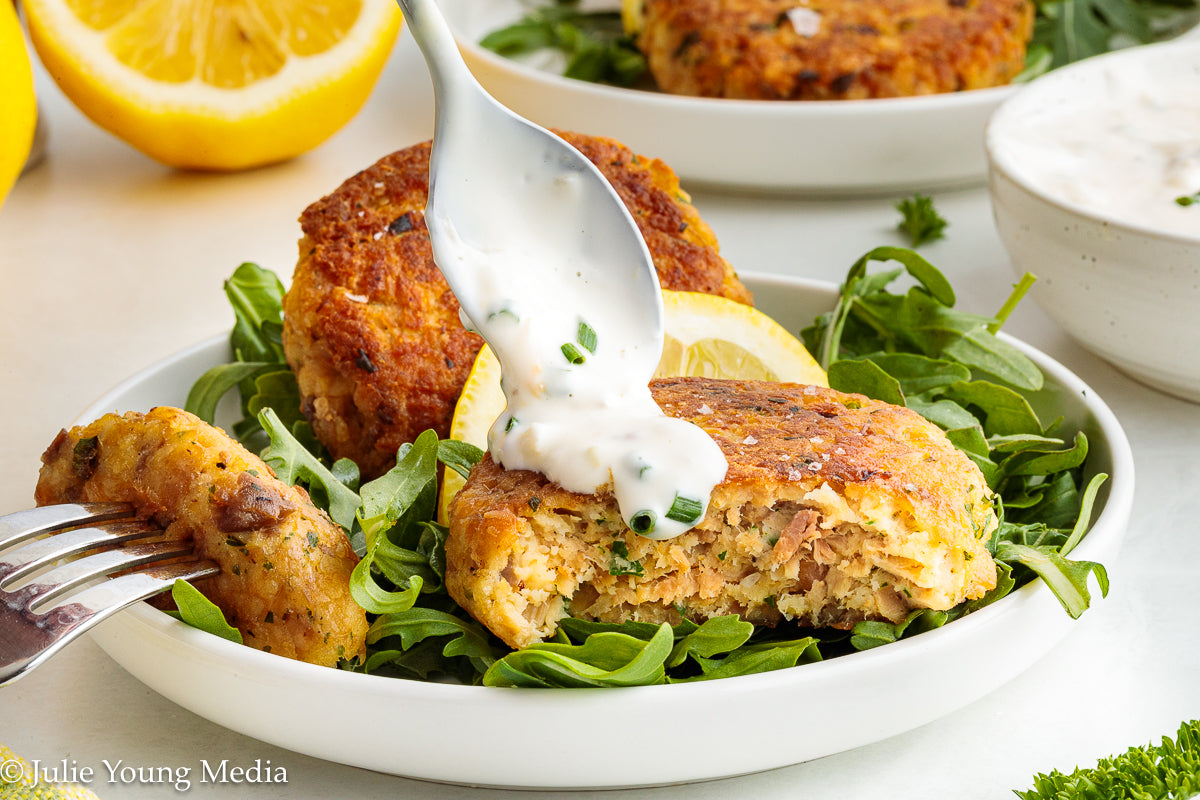 Canned Salmon Patties