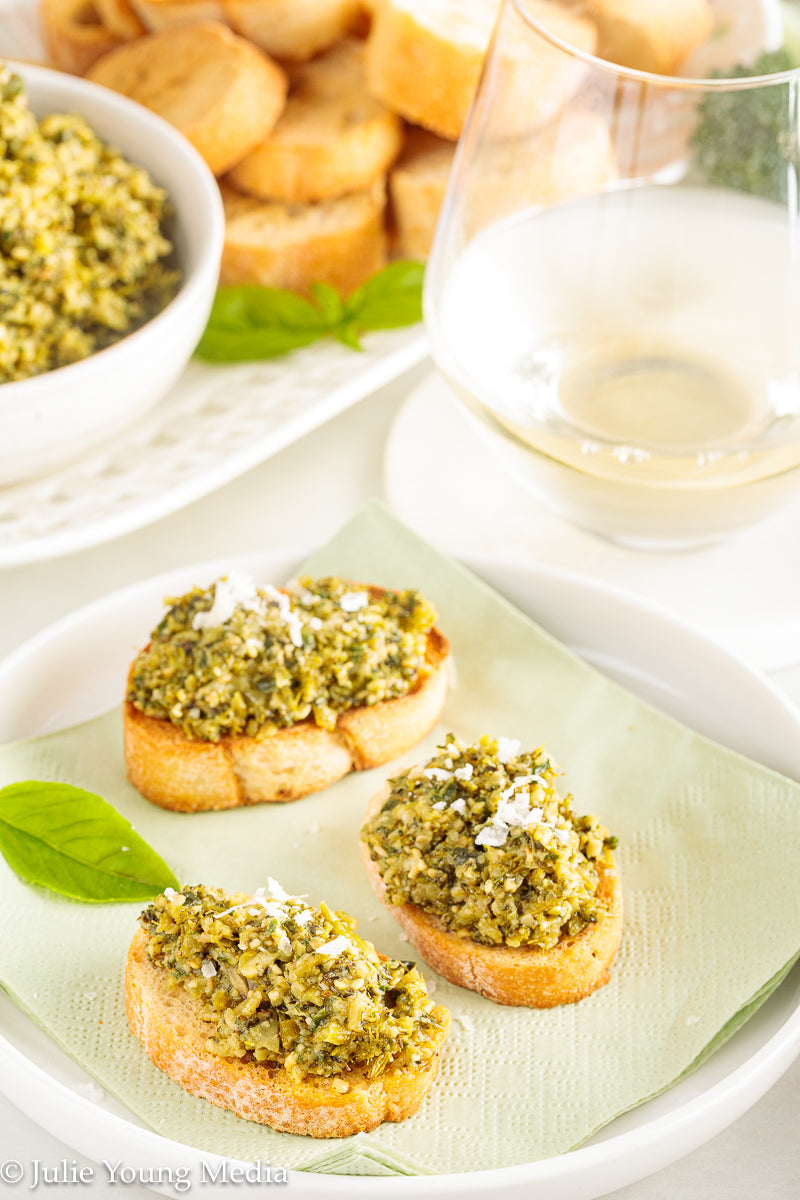 Charred Broccoli and Lemon Pesto