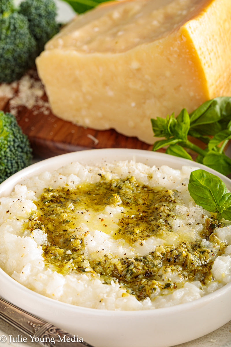 Charred Broccoli and Lemon Pesto