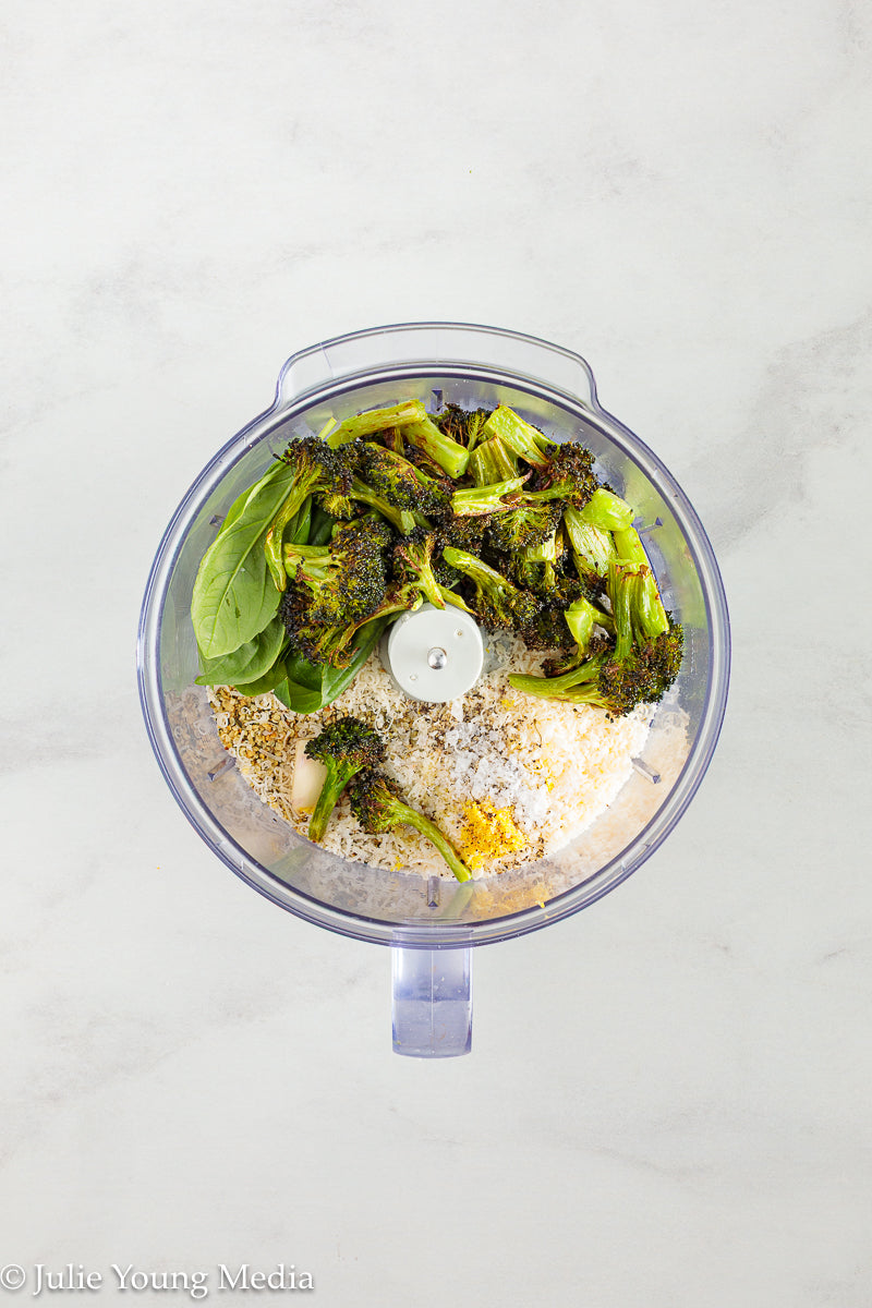 Charred Broccoli and Lemon Pesto