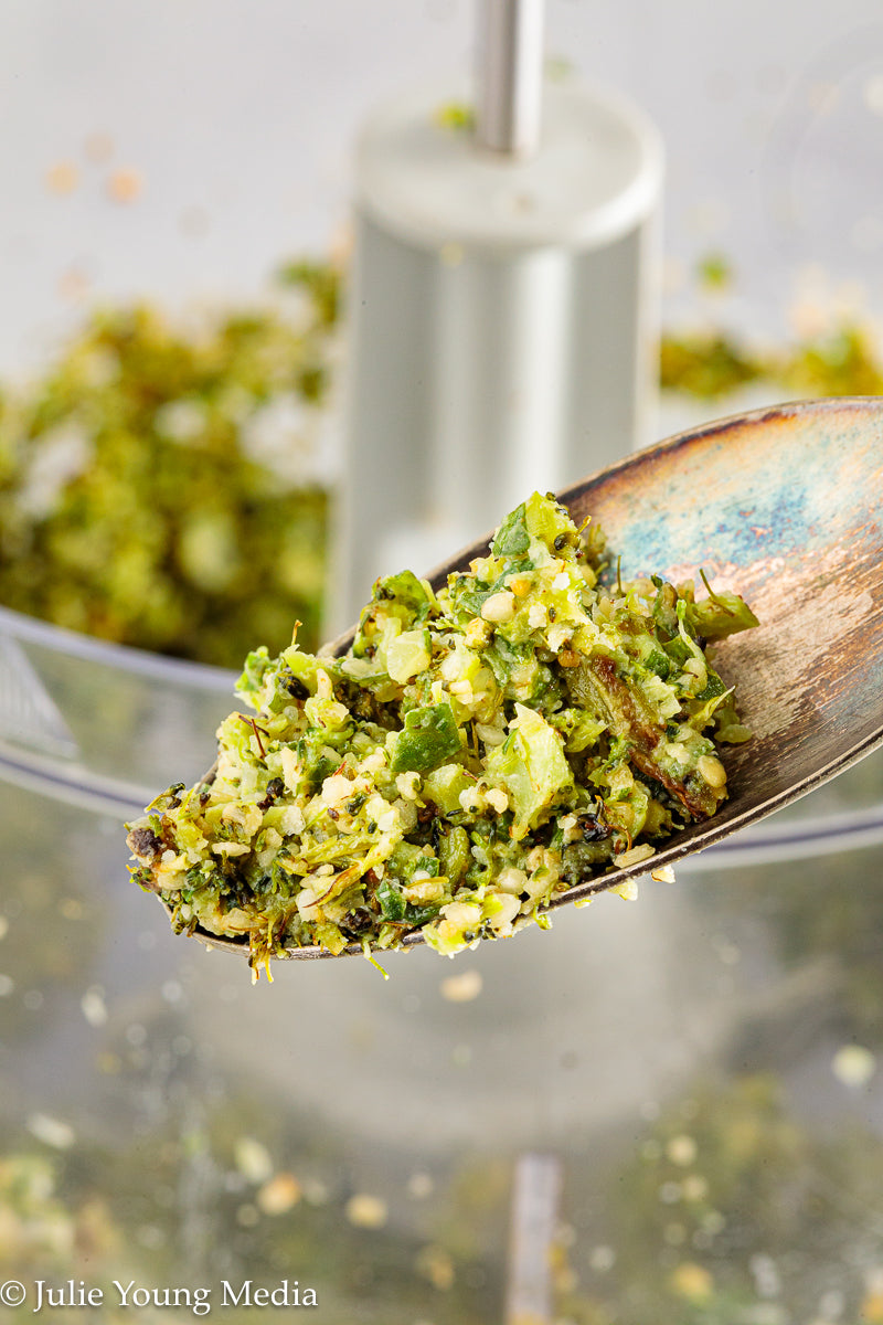 Charred Broccoli and Lemon Pesto