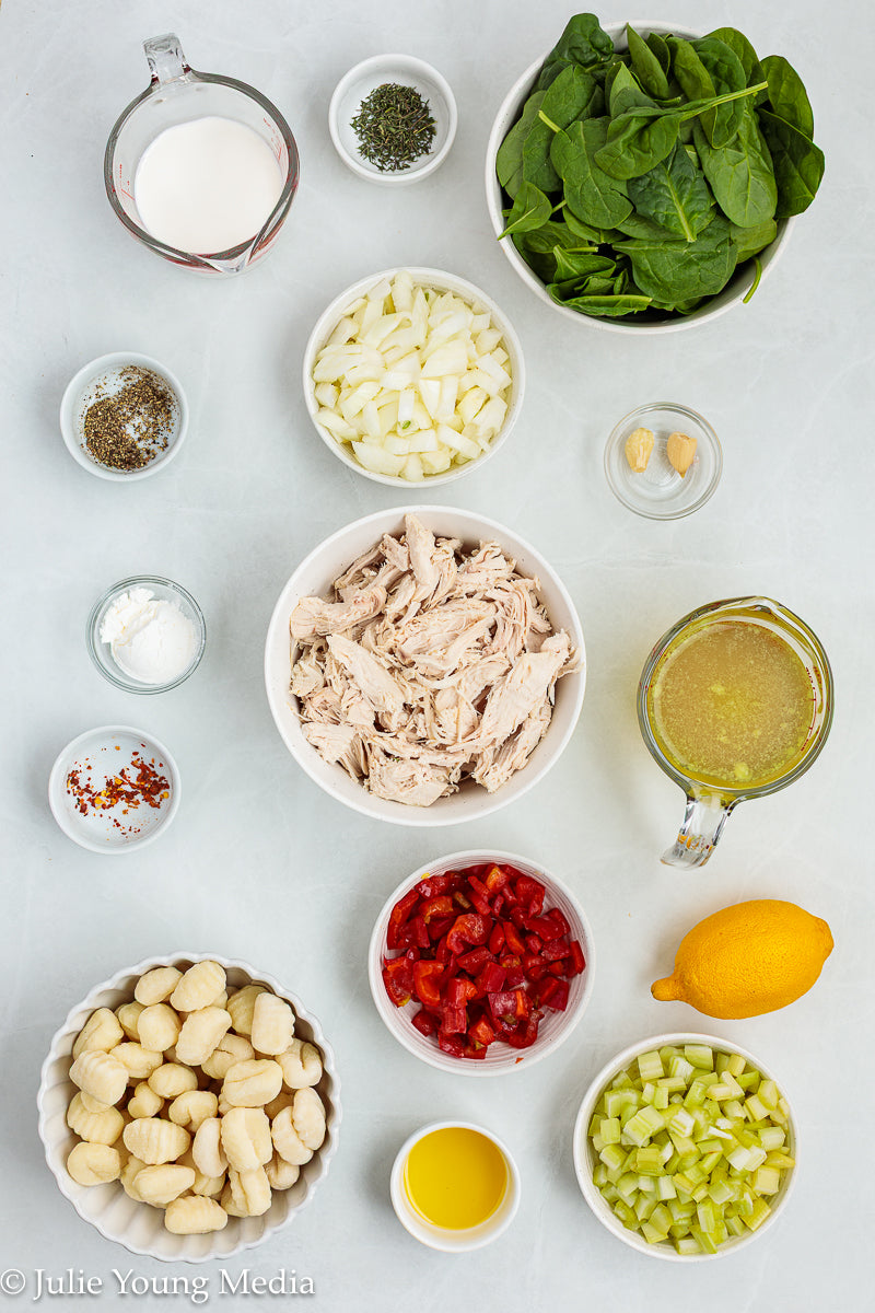 Chicken Florentine Soup