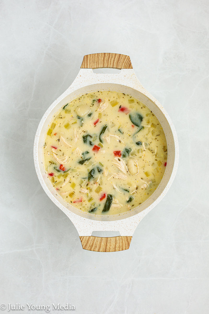 Chicken Florentine Soup