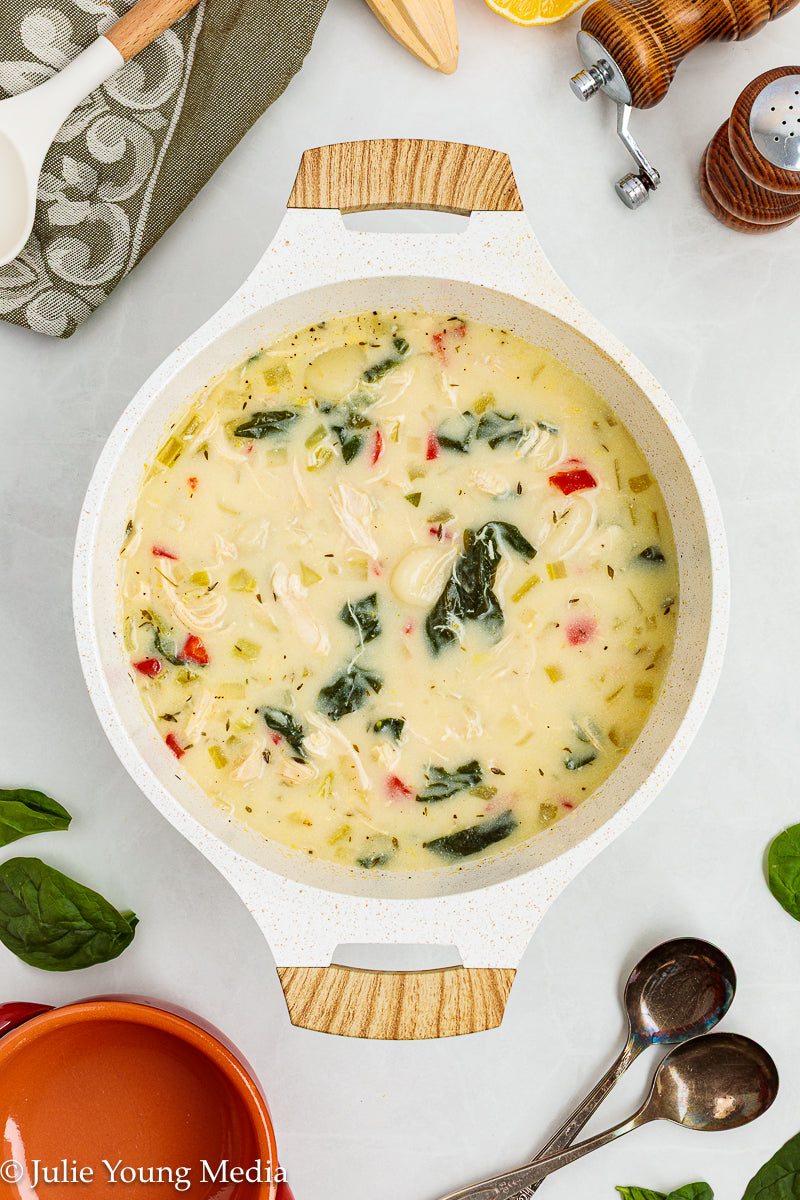 Chicken Florentine Soup