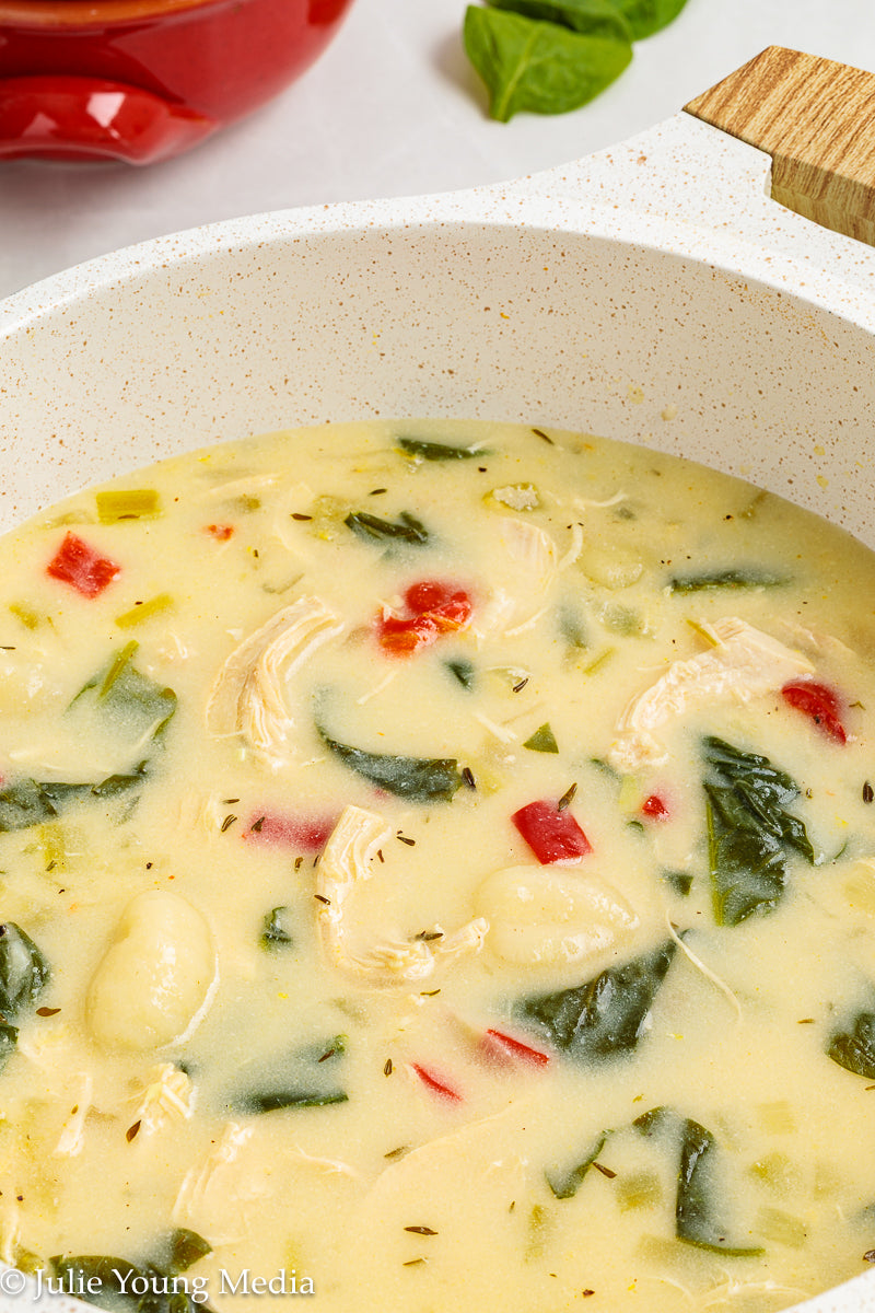 Chicken Florentine Soup