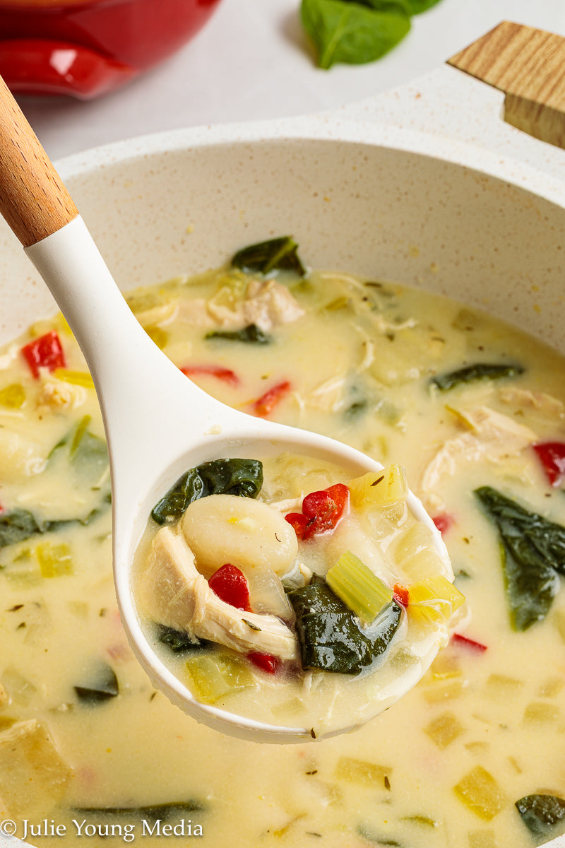 Chicken Florentine Soup