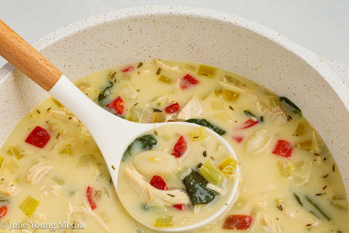 Chicken Florentine Soup