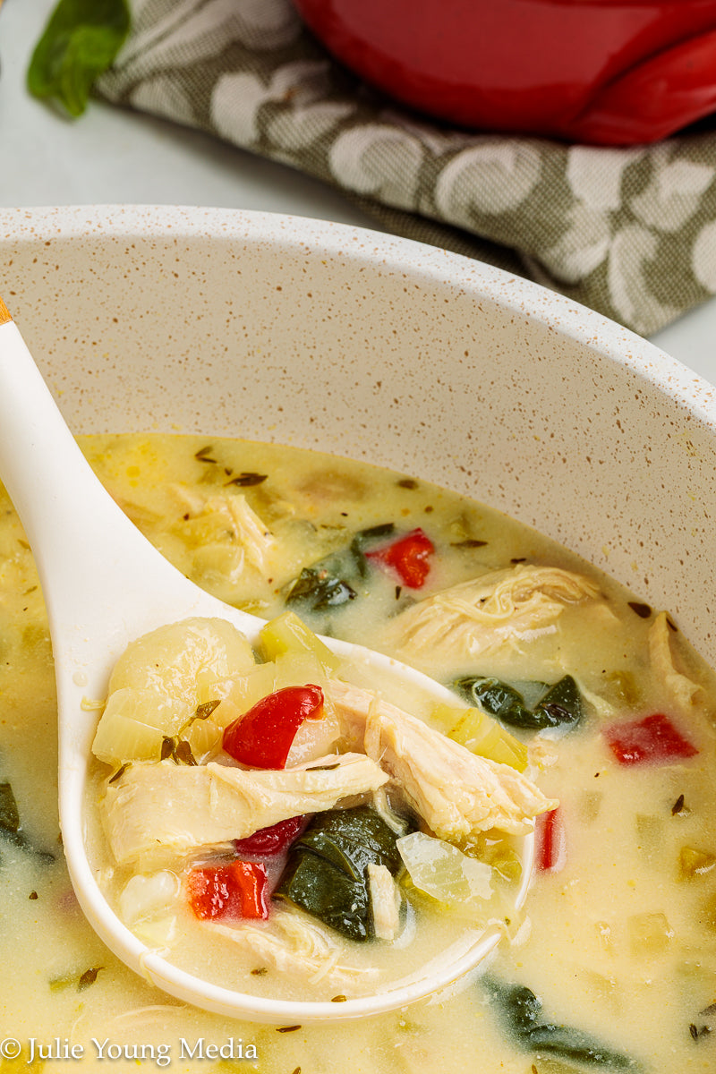 Chicken Florentine Soup