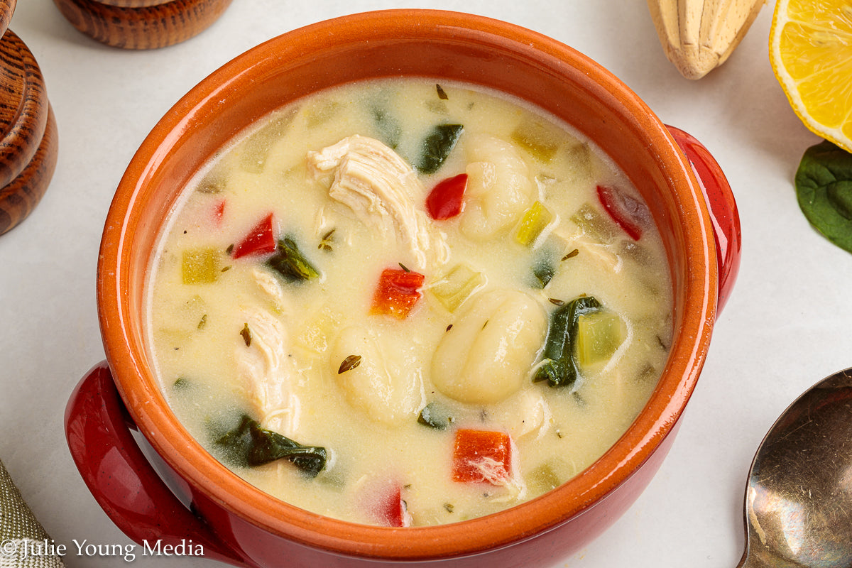 Chicken Florentine Soup