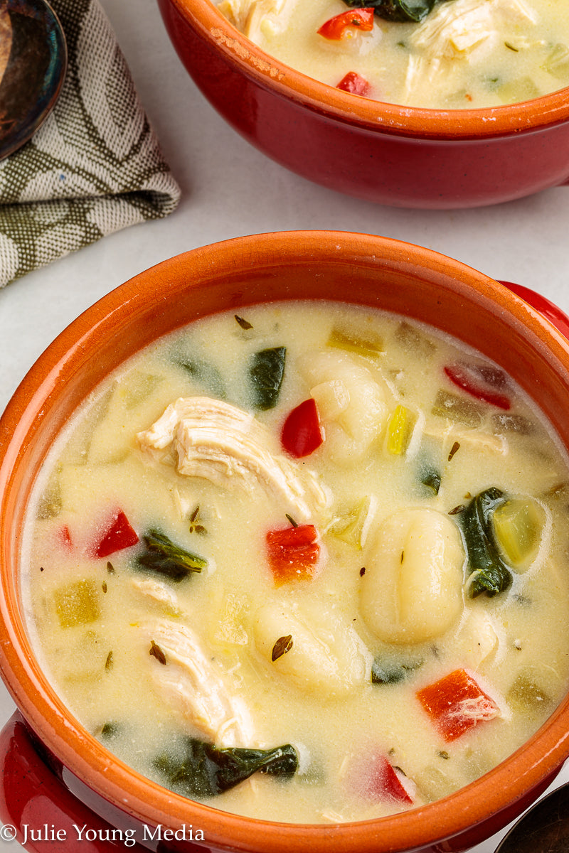 Chicken Florentine Soup