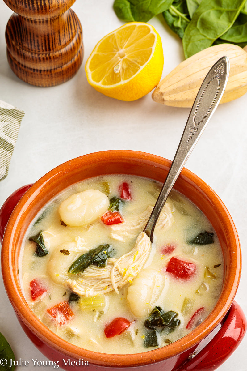 Chicken Florentine Soup