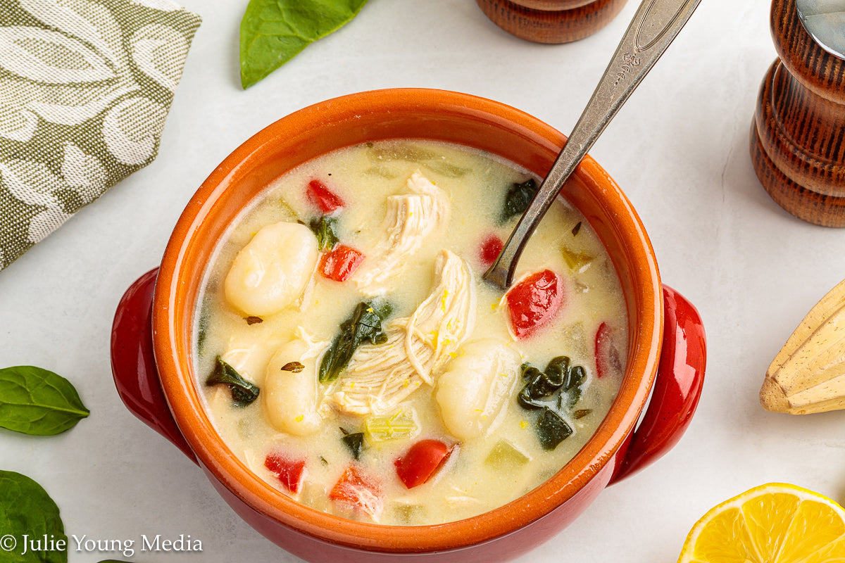 Chicken Florentine Soup